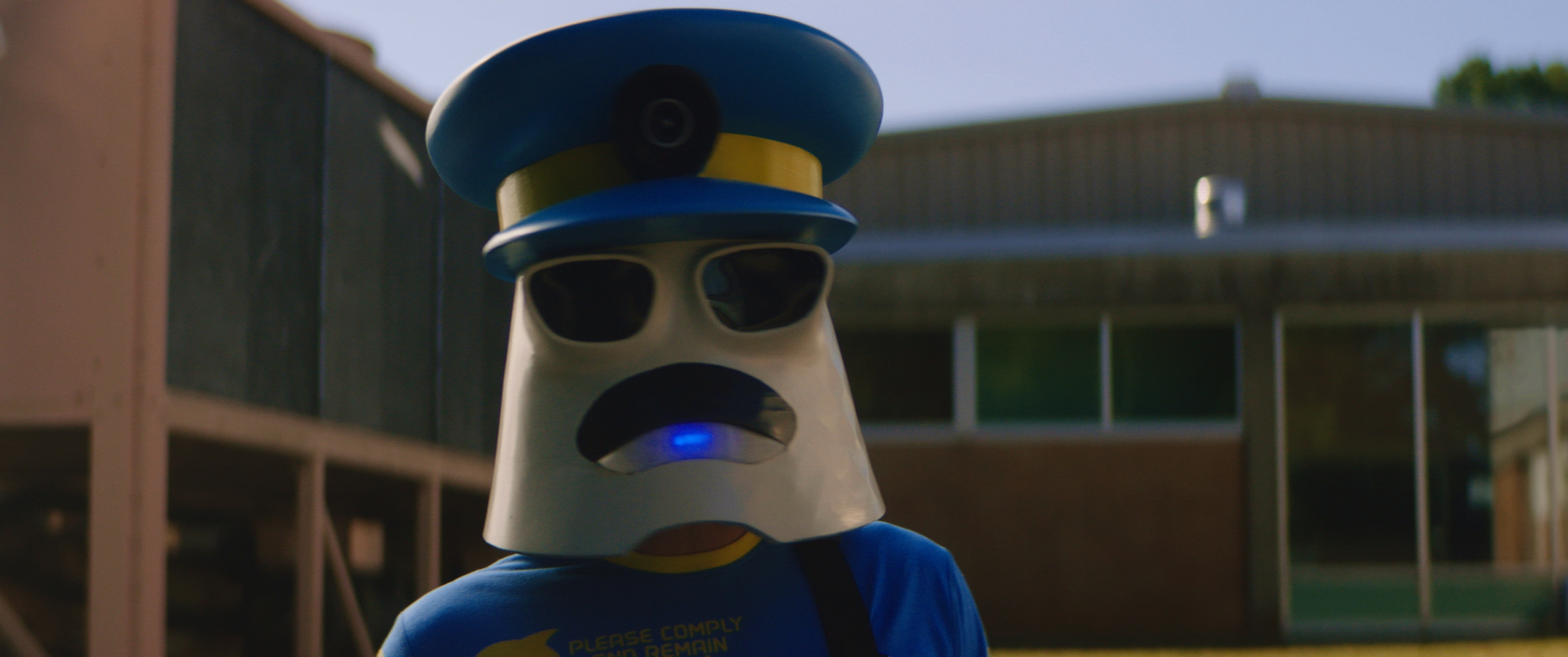 Clone Cops production still 7 - behind the scenes scene from the 2025 indie sci-fi comedy film Clone Cops featuring action and comedy